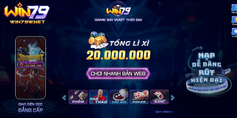 Kiếm tiền Win79